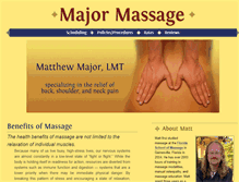 Tablet Screenshot of matthewmajor.com